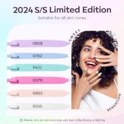 Buzzy Pastel - 6 Shades Gel Nail Polish Kit【US/AU/EU ONLY】 15 Buzzy Pastel - 6 Shades Gel Nail Polish Kit【US/AU/EU ONLY】 -Mary Jully Nail Shop image 4