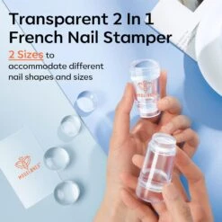 6Pcs French Manicure Nail Stamper Kit 13 6Pcs French Manicure Nail Stamper Kit -Mary Jully Nail Shop image 4 2ff94900 ef6e 455e 9f99 8edf9bf16f31