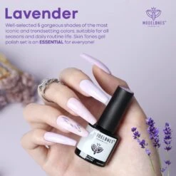 Lilac Obsessions - 6 Shades Gel Nail Polish Set -Mary Jully Nail Shop image 4 3c84ea48 d321 40f6 a177 d6513ce867ad