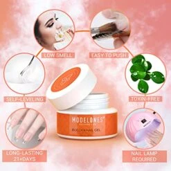 Nail Extension Gel Kit Clear (2oz) -Mary Jully Nail Shop image 4 baa4f99b ae56 4444 a55e 3c2876cb96c4