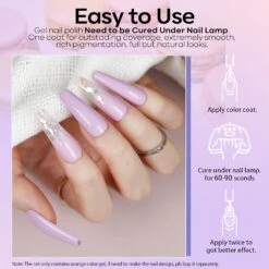 Lavender Spell - Modelones Gel Nail Polish Inspire Gel 15ml -Mary Jully Nail Shop image 5 18d50cb3 c8d1 4edd 9d39 df8e4594d88b