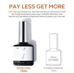 Base Coat 15ml -Mary Jully Nail Shop image 5 624b3c46 fc19 460f 91c5 b9c2e6053334 1