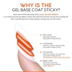 Base Coat 15ml -Mary Jully Nail Shop image 6 6a9a8156 33bc 42a8 a636 ffc30a589f7f