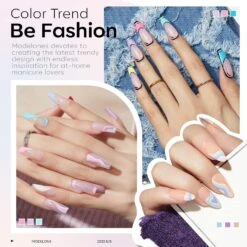 Buzzy Pastel - 6 Shades Gel Nail Polish Kit【US/AU/EU ONLY】 18 Buzzy Pastel - 6 Shades Gel Nail Polish Kit【US/AU/EU ONLY】 -Mary Jully Nail Shop image 8