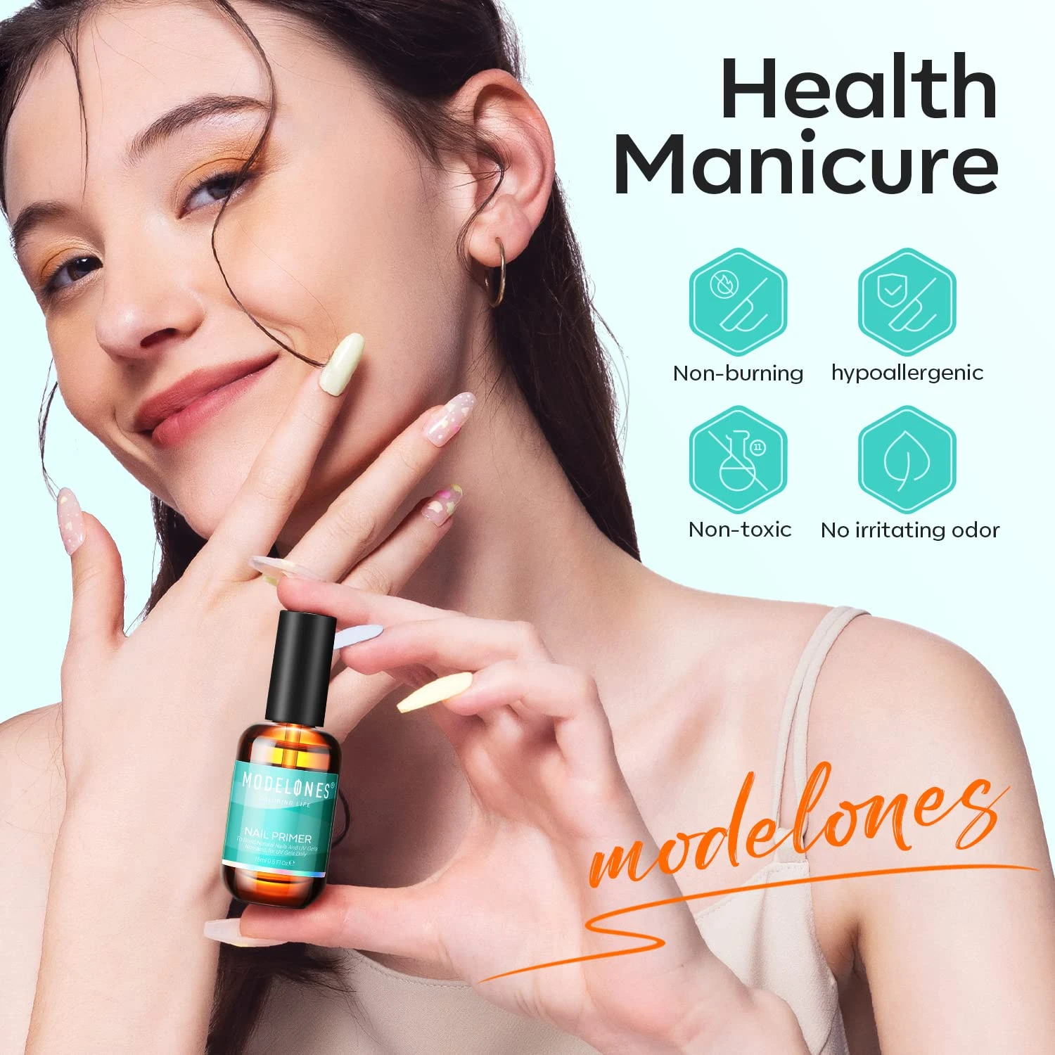 Modelones Acid-Free Nail Primer 15ml 11 Modelones Acid-Free Nail Primer 15ml - Image 9