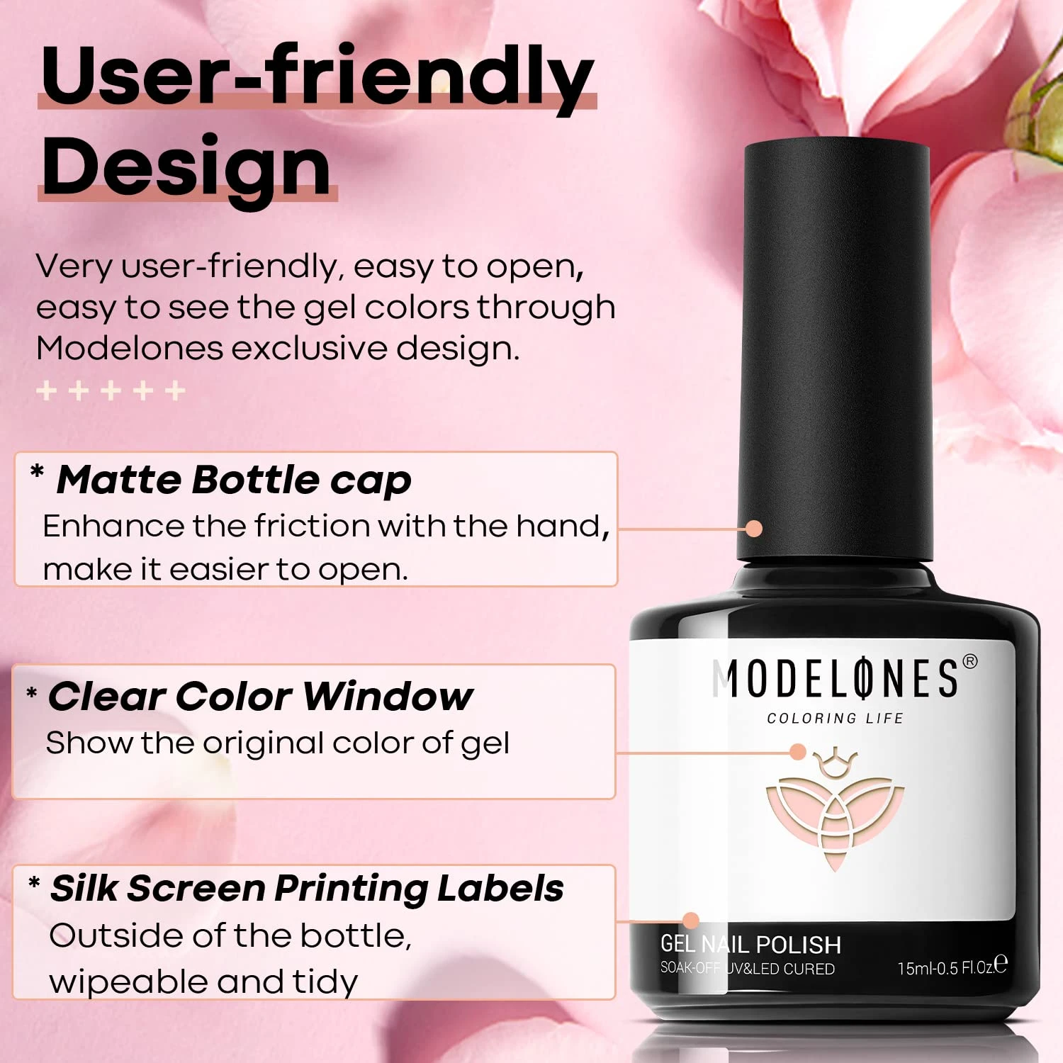 My Secret - Modelones Gel Nail Polish Inspire Gel 15ml 11 My Secret - Modelones Gel Nail Polish Inspire Gel 15ml - Image 9