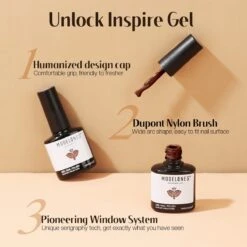 Independent Beauty - Modelones Gel Nail Polish Inspire Gel 15ml -Mary Jully Nail Shop independent beauty inspire gel 15ml 407296