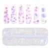 Iridescent Mylar Flakes - Nail Art Glitter Kit -Mary Jully Nail Shop iridescent mylar flakes nail art glitter kit 640637