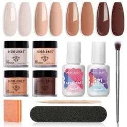 Latte Art - 10Pcs Dipping Powder All-In-One Kit