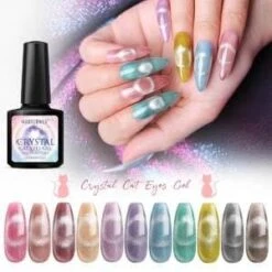 Light Crystal Cat Eye Gel -Mary Jully Nail Shop light cat eye gel 148472