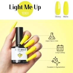 Light Me Up - Modelones Gel Nail Polish Inspire Gel 15ml 14 Light Me Up - Modelones Gel Nail Polish Inspire Gel 15ml -Mary Jully Nail Shop light me up inspire gel 15ml 662733