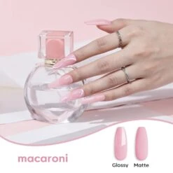 Macaroni - Dipping Powder (0.42 Oz) -Mary Jully Nail Shop macaroni dipping powder 042 oz 283015