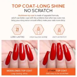 Matte & Shine Top Coat With Base Gel Set - (0.33oz*3)【US/AU/CA ONLY】 -Mary Jully Nail Shop matte shine top coat with base gel set 033oz3 433116
