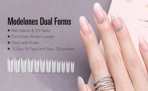 Modelones 120pcs Poly Nail Gel Dual Form 8 Modelones 120pcs Poly Nail Gel Dual Form - Image 6