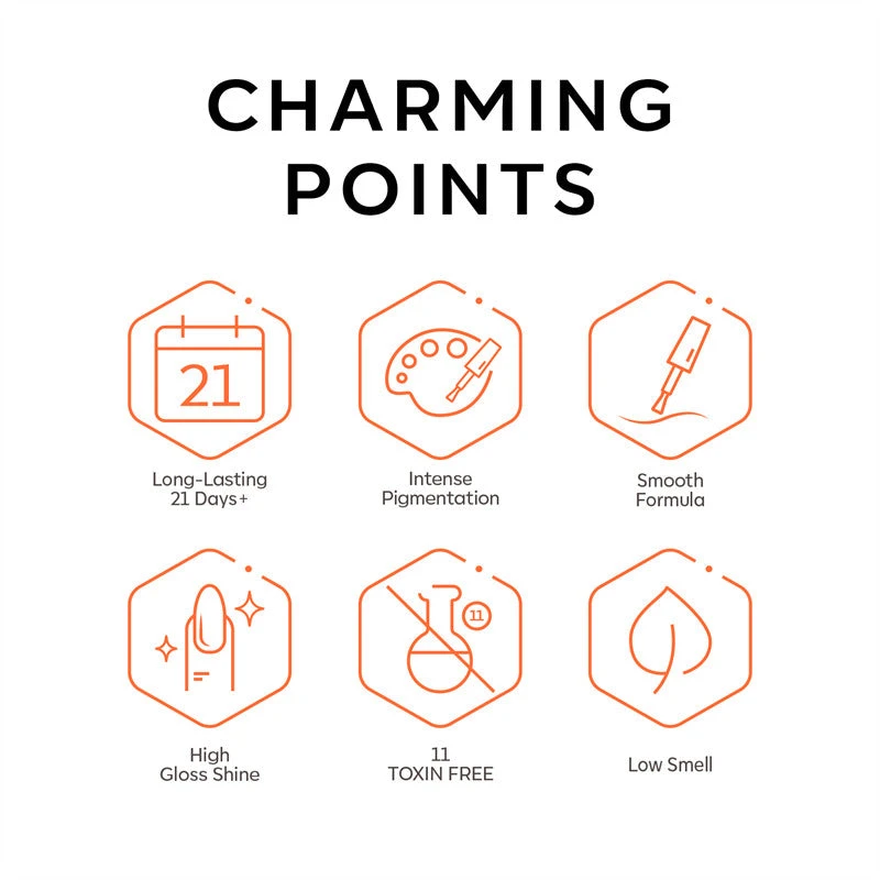 Orange Crush Blush - Modelones Gel Nail Polish Thermal Inspire Gel 15ml 7 Orange Crush Blush - Modelones Gel Nail Polish Thermal Inspire Gel 15ml - Image 5