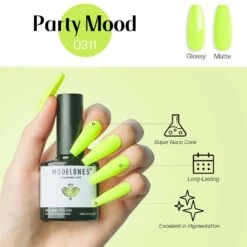 Party Mood - Modelones Gel Nail Polish Inspire Gel 15ml 14 Party Mood - Modelones Gel Nail Polish Inspire Gel 15ml -Mary Jully Nail Shop party mood inspire gel 15ml 844830