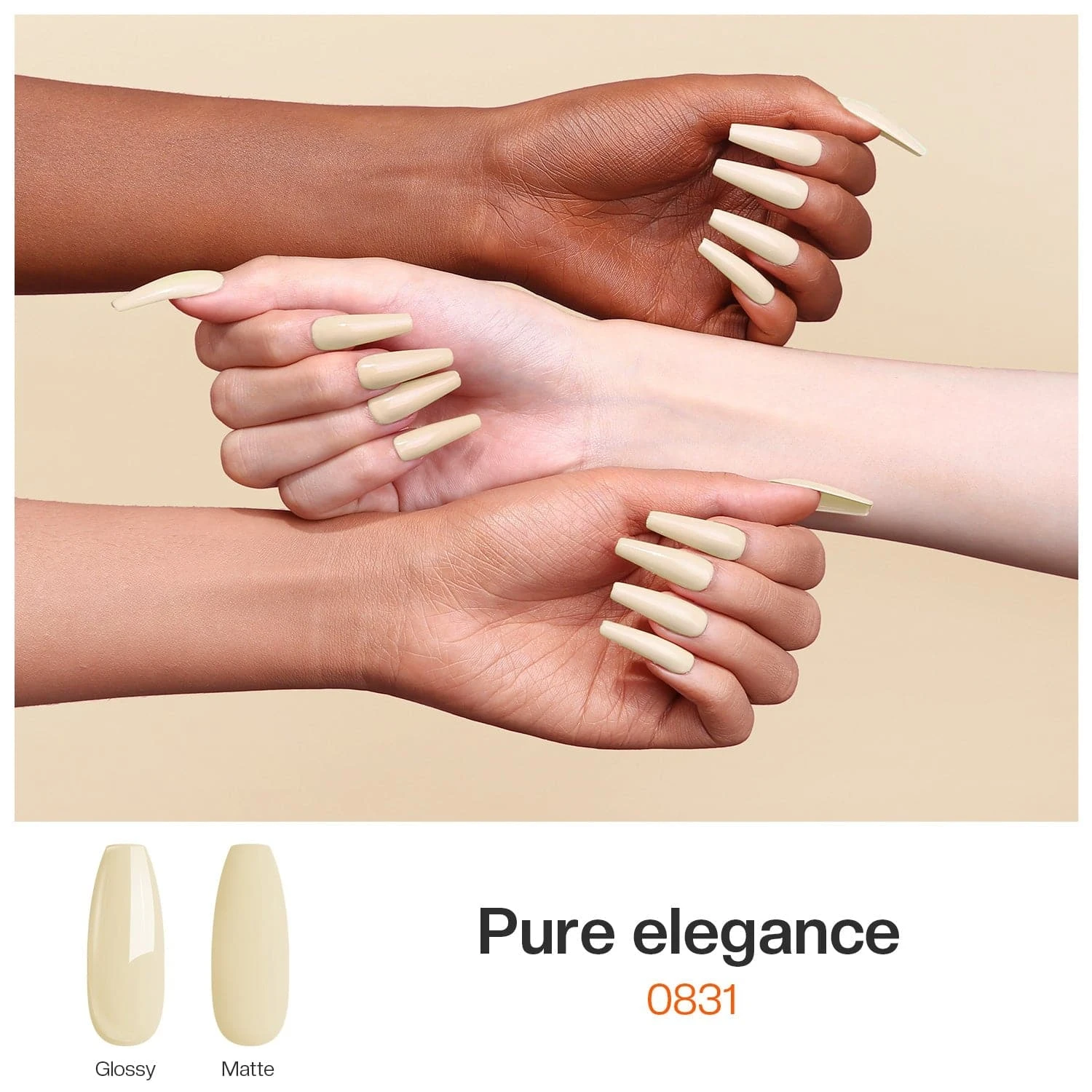 Pure Elegance - Modelones Gel Nail Polish Inspire Gel 15ml 4 Pure Elegance - Modelones Gel Nail Polish Inspire Gel 15ml - Image 2