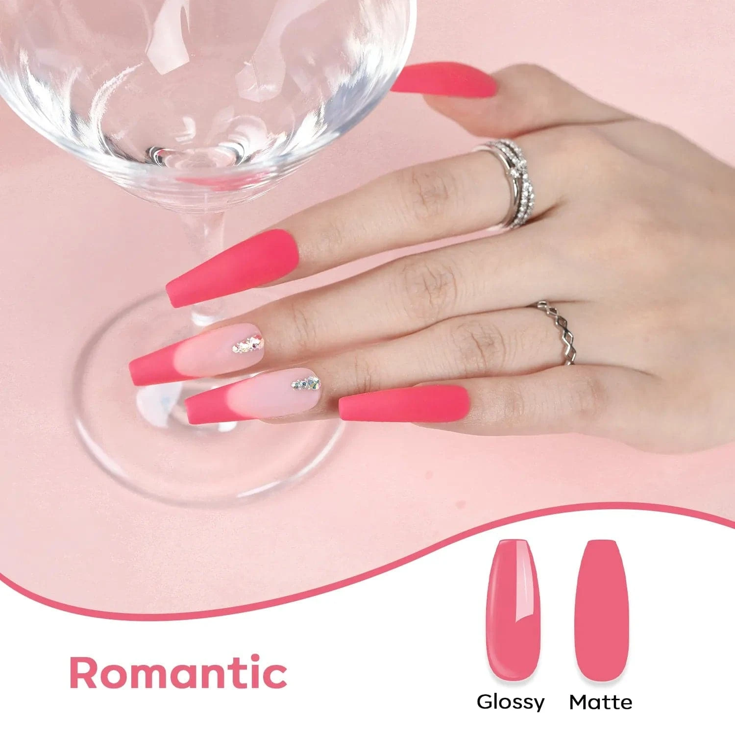 Romantic - Dipping Powder (0.42 Oz) 6 Romantic - Dipping Powder (0.42 Oz) - Image 4