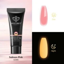 Salmon Pink - Luminous Poly Nail Gel (15g)