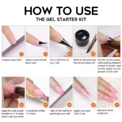 Sapphire Blue - 12Pcs Acrylic Powder Set【US ONLY】 -Mary Jully Nail Shop sapphire blue 12pcs acrylic powder setus only 443421