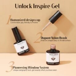 Shining Charm - Modelones Gel Nail Polish Inspire Gel 15ml -Mary Jully Nail Shop shining charm inspire gel 15ml 901441