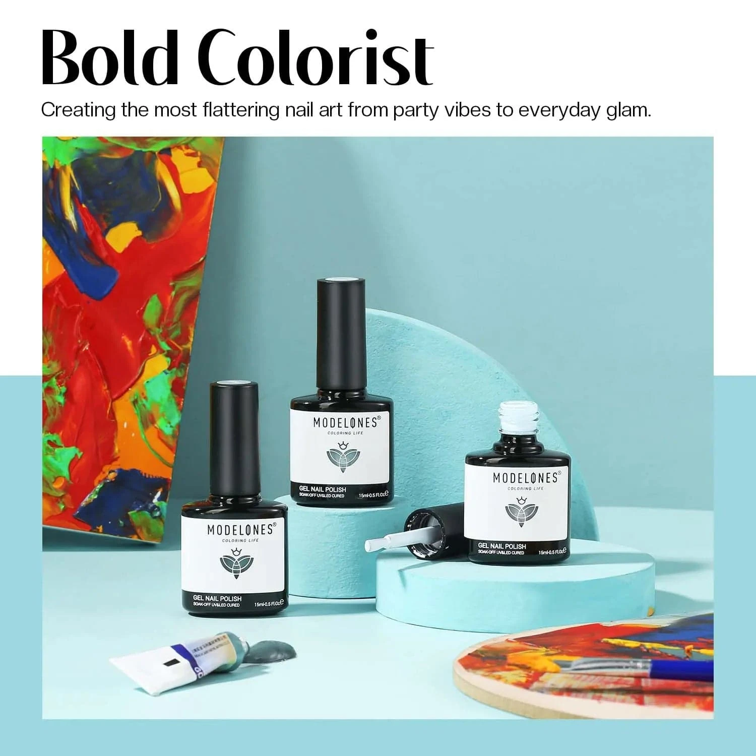 Sky Canvas - Modelones Gel Nail Polish Inspire Gel 15ml 6 Sky Canvas - Modelones Gel Nail Polish Inspire Gel 15ml - Image 4