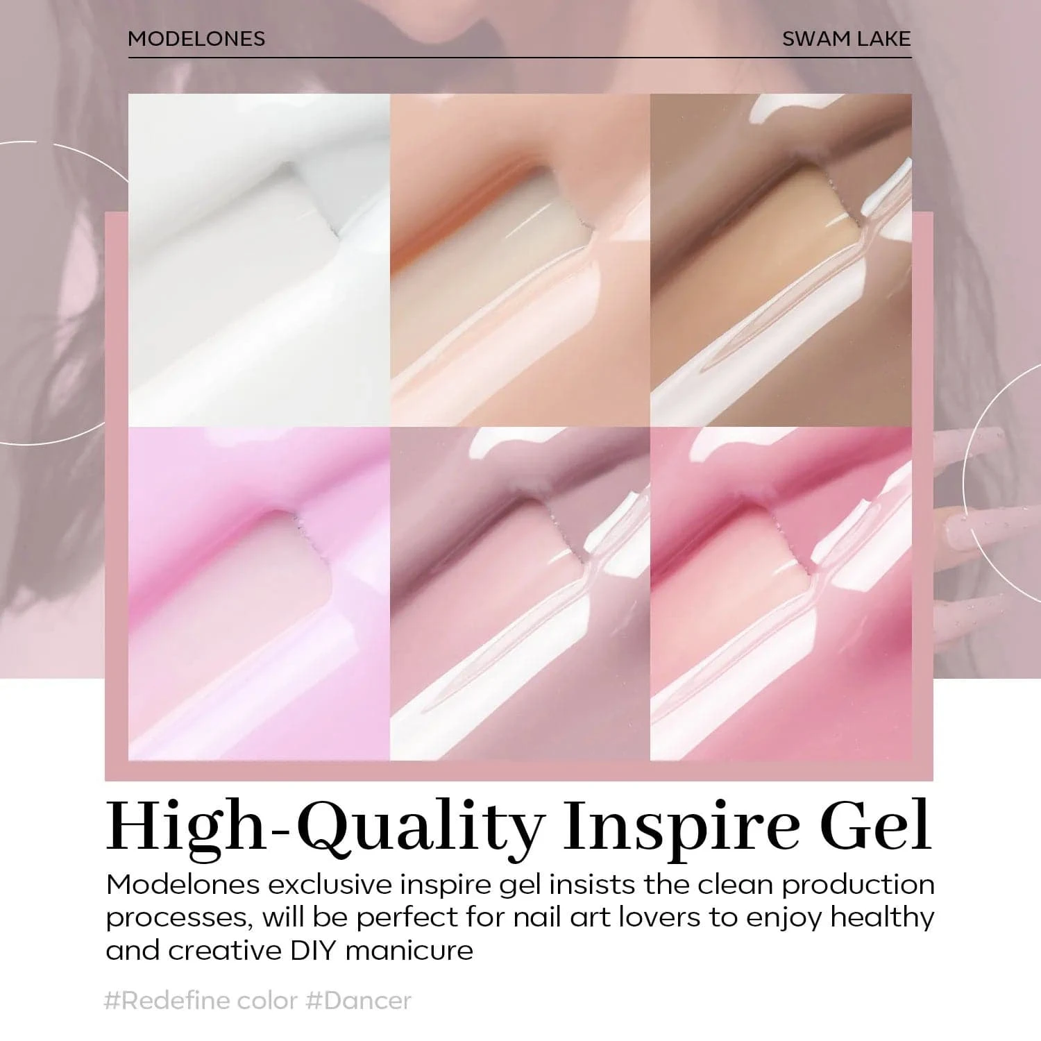 Swan Lake - 6 Shades Gel Nail Polish Set【US ONLY】 5 Swan Lake - 6 Shades Gel Nail Polish Set【US ONLY】 - Image 3