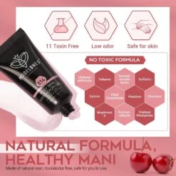 Sweet Red - 6 Colors Poly Nail Gel Kit 【US ONLY】 -Mary Jully Nail Shop sweet red 22pcs poly nail gel kit us only 445862