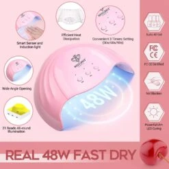 Sweet Red - 6 Colors Poly Nail Gel Kit 【US ONLY】 -Mary Jully Nail Shop sweet red 22pcs poly nail gel kit us only 623883