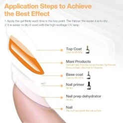 Nail Primer With Top & Base Coat Set 10ml -Mary Jully Nail Shop topbase coat set with nail primer 370217