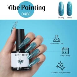 Vibe Painting - Modelones Gel Nail Polish Inspire Gel 15ml -Mary Jully Nail Shop vibe painting inspire gel 15ml 190419