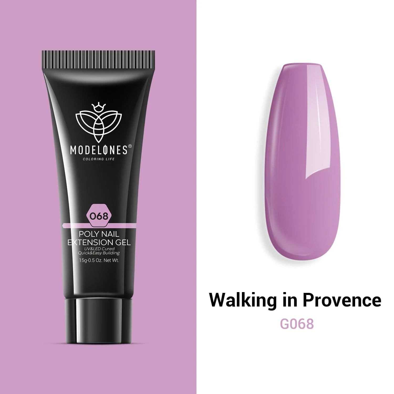 Walking In Provence - Poly Nail Gel (15g) 3 Walking In Provence - Poly Nail Gel (15g)
