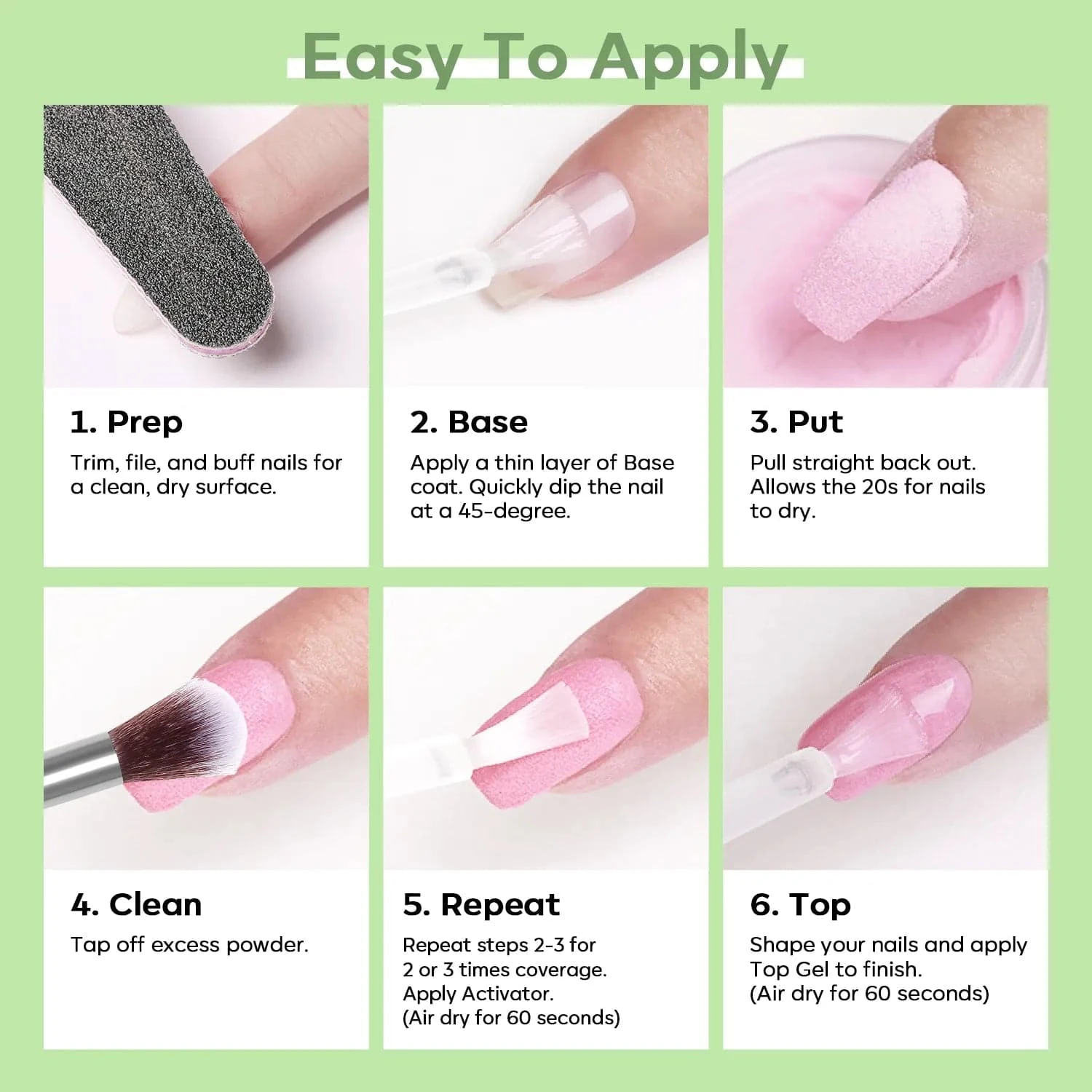 Your Lime To Shine - Luminous Dipping Powder (0.42 Oz) 7 Your Lime To Shine - Luminous Dipping Powder (0.42 Oz) - Image 5