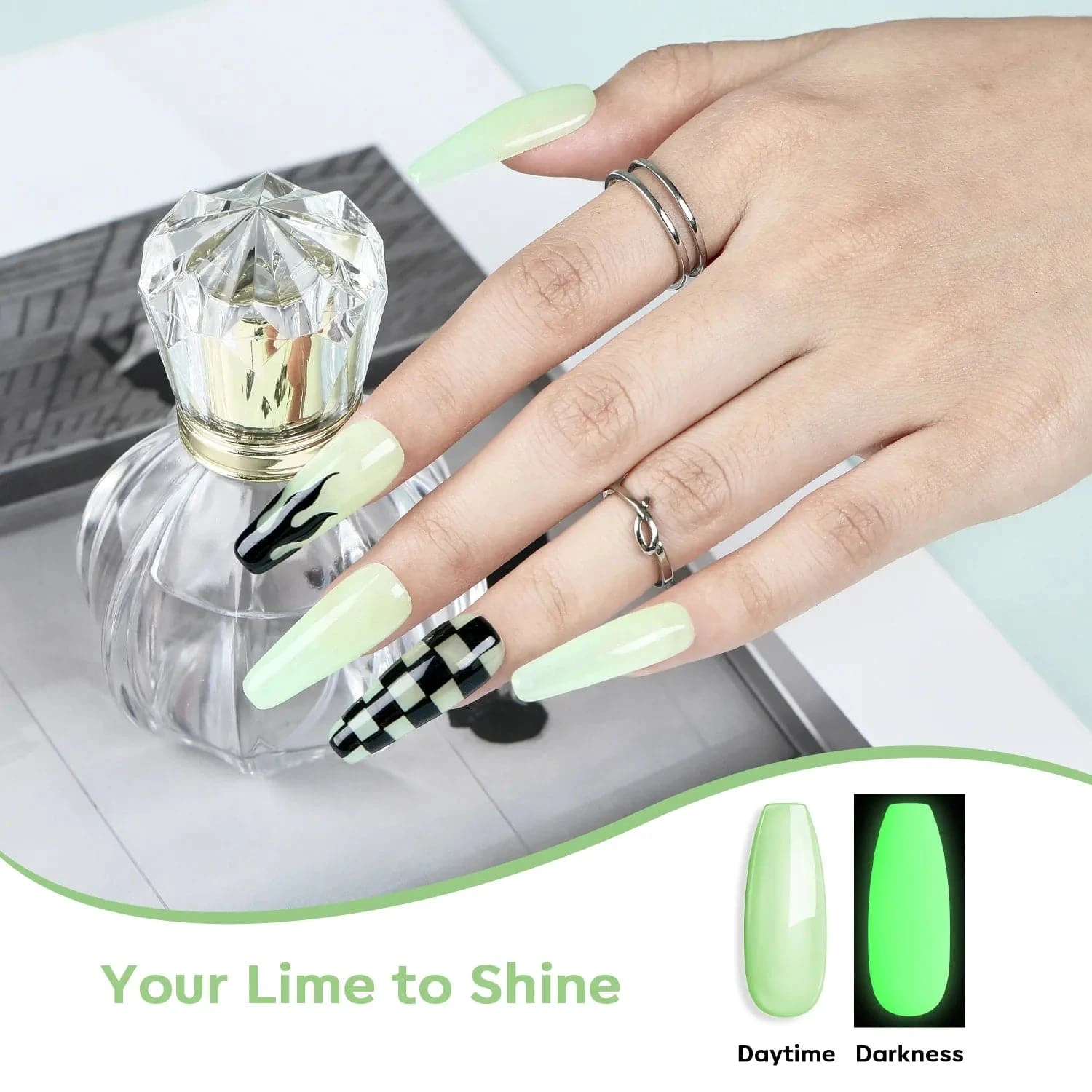 Your Lime To Shine - Luminous Dipping Powder (0.42 Oz) 5 Your Lime To Shine - Luminous Dipping Powder (0.42 Oz) - Image 3